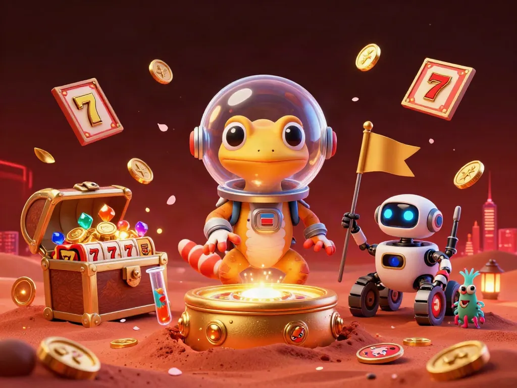 Experience the vibrant casino adventure at trang chủ FV88 with dynamic characters and glowing treasures.