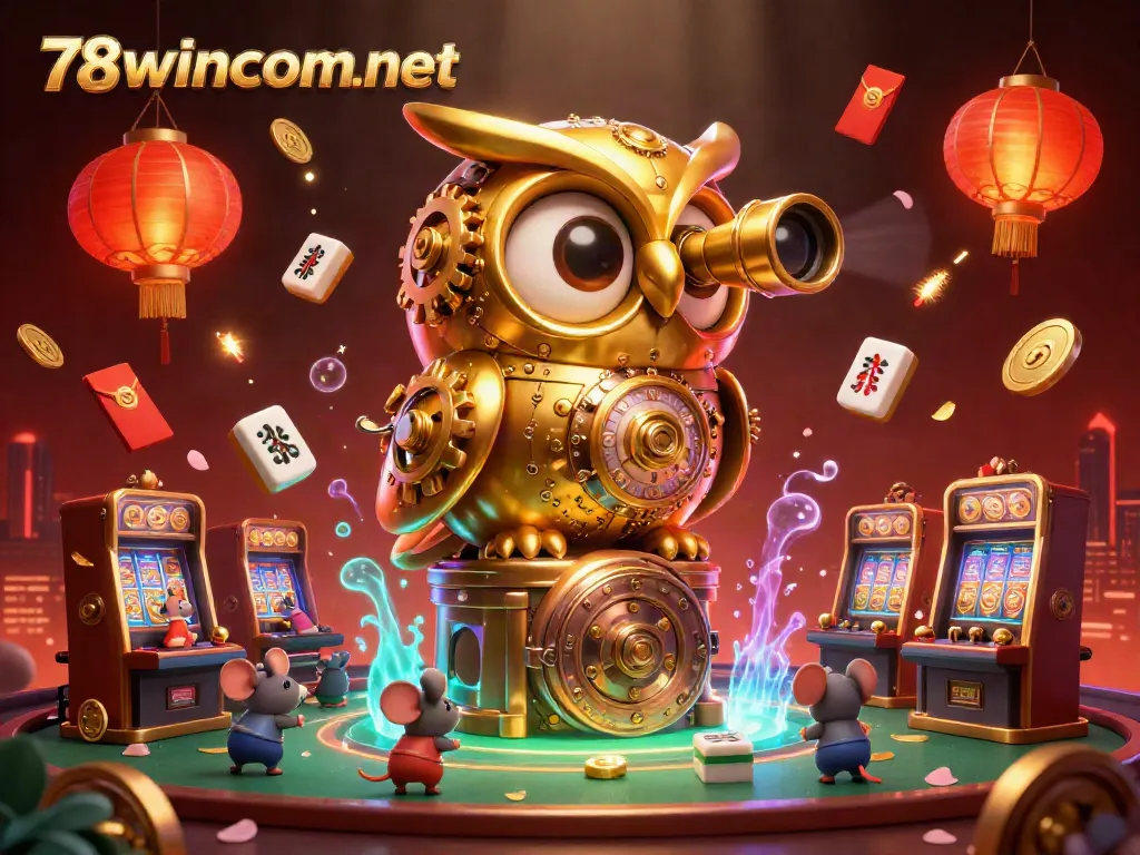 Experience the exciting world of online gambling with 78wincom net featuring dynamic casino elements and characters.