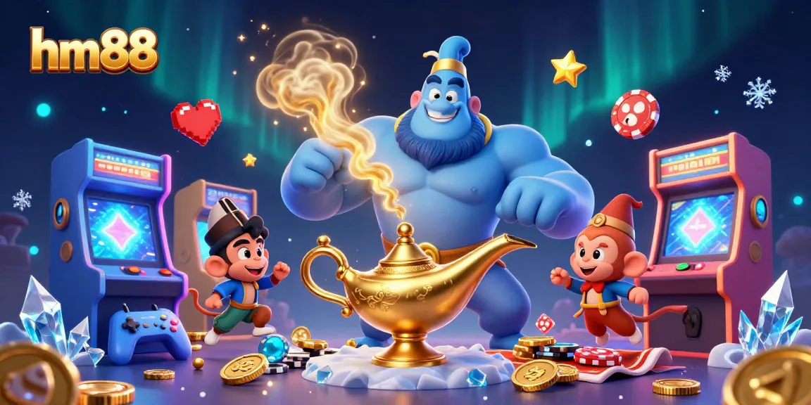 Engage in the thrilling action of hm88 casino gaming with colorful characters and vibrant gaming elements.