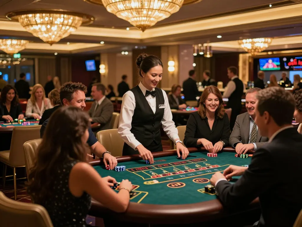 Players engaging in thrilling casino games at GA88, highlighting strategy and excitement.