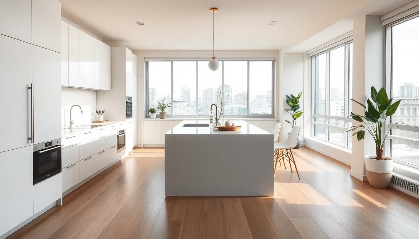 Revitalizing kitchen renovation vancouver with modern design and city view.