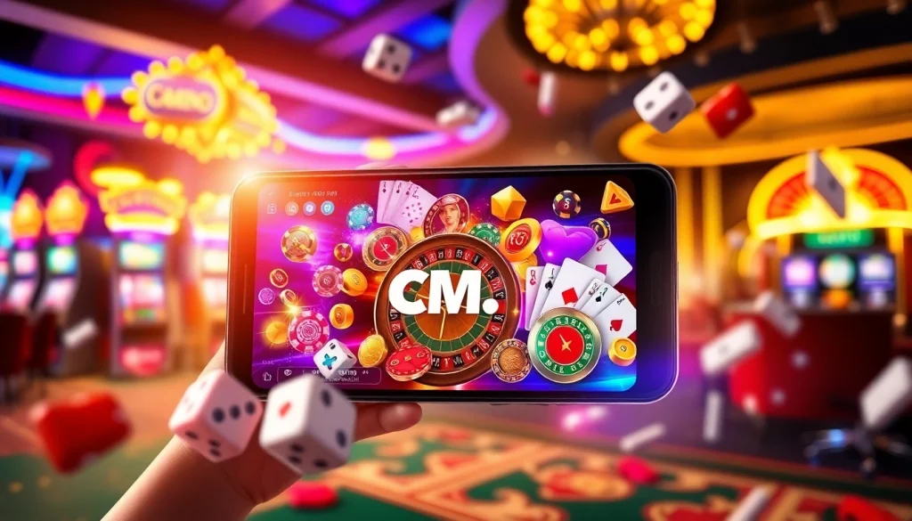 Quickly tải app cm88 on your mobile for instant access to thrilling casino games and betting.