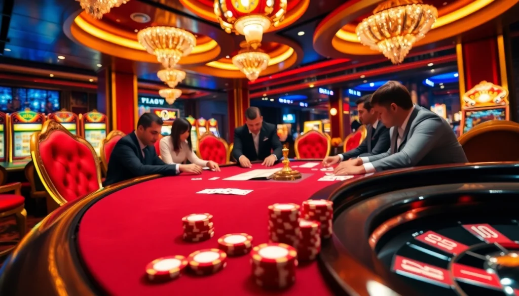 Experience the excitement of Link Ku88 chính thức with thrilling poker gameplay and luxurious casino settings.
