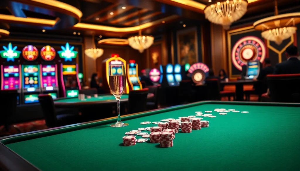 Experience the excitement of TT88 casino gaming with vibrant tables and engaging gameplay.