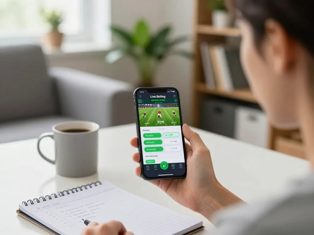 Link truy cập Five88 on smartphone allows for seamless sports betting from home.