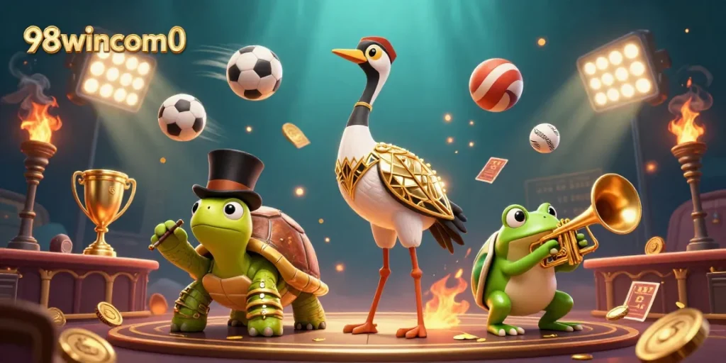 Experience thrilling actions and wins with 98wincom0 as characters bring the casino to life in stunning 3D.
