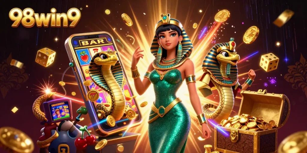 Win big at 98win9 by spinning vibrant slot machines and unlocking jackpots!