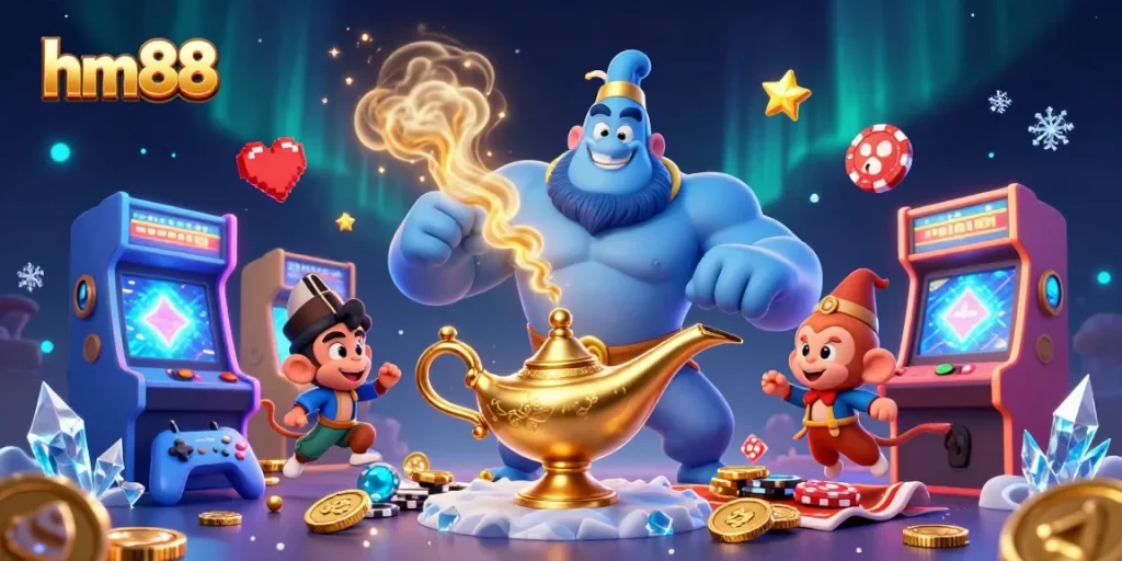 Engage in the thrilling action of hm88 casino gaming with colorful characters and vibrant gaming elements.